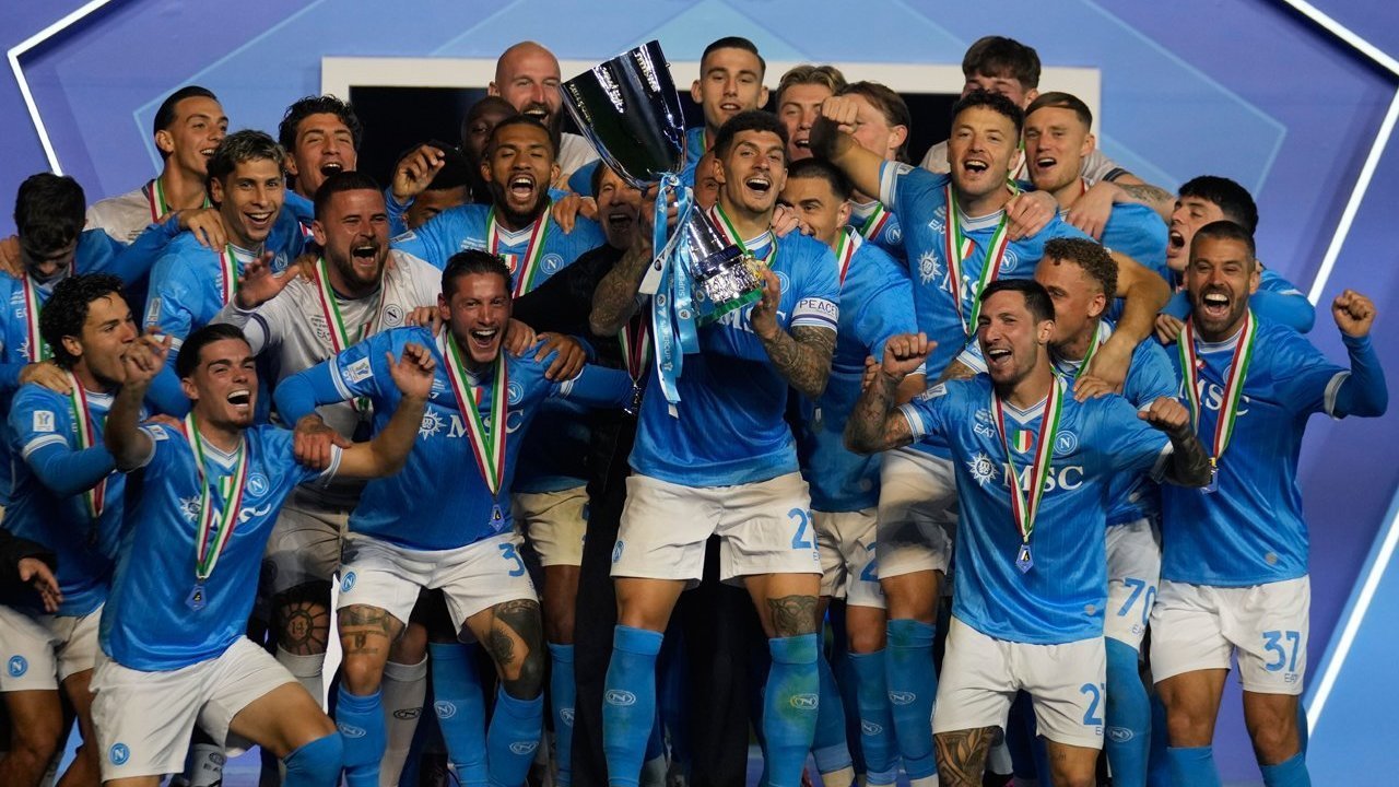 Selamat! Napoli Juara Piala Super Italia 2025, Sukses Kawinkan Gelar dengan Scudetto Serie A
