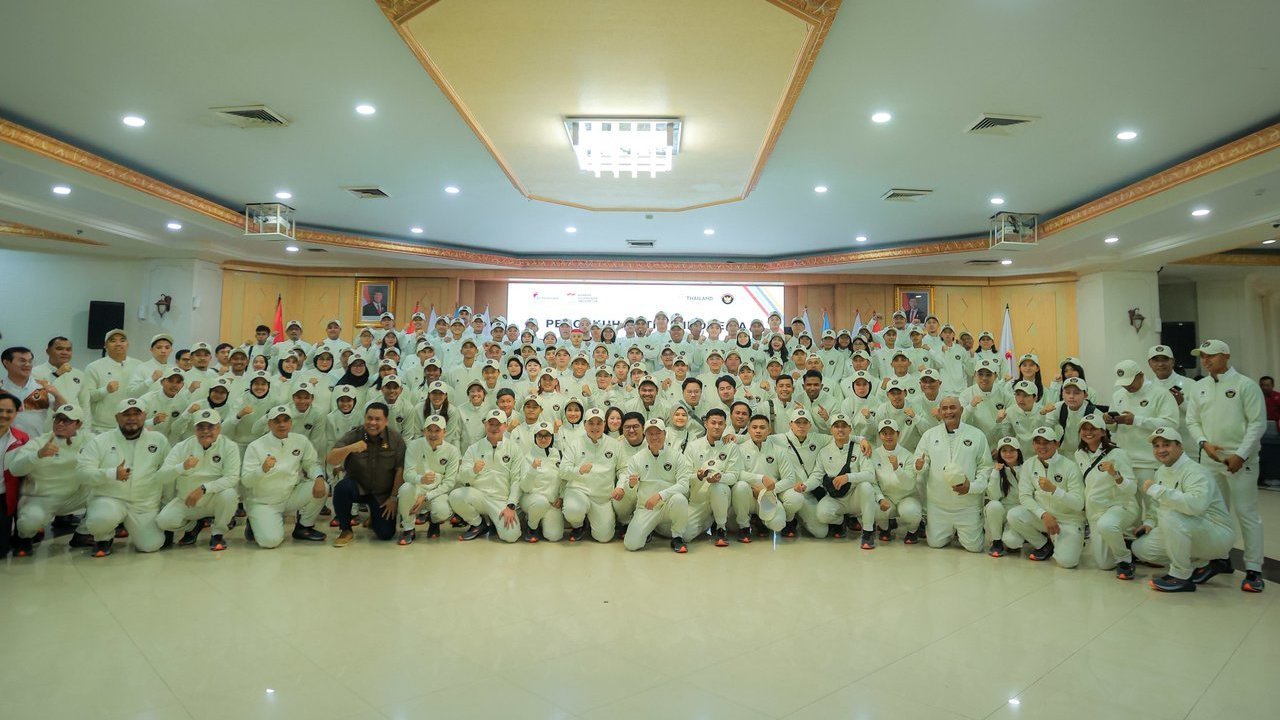 Bonus Emas SEA Games 2025 Tembus Rp1 Miliar, Menpora Erick: Bukti Cinta Presiden Prabowo Bonus Emas SEA Games 2025 Tembus Rp1 Miliar, Menpora Erick: Bukti Cinta Presiden Prabowo