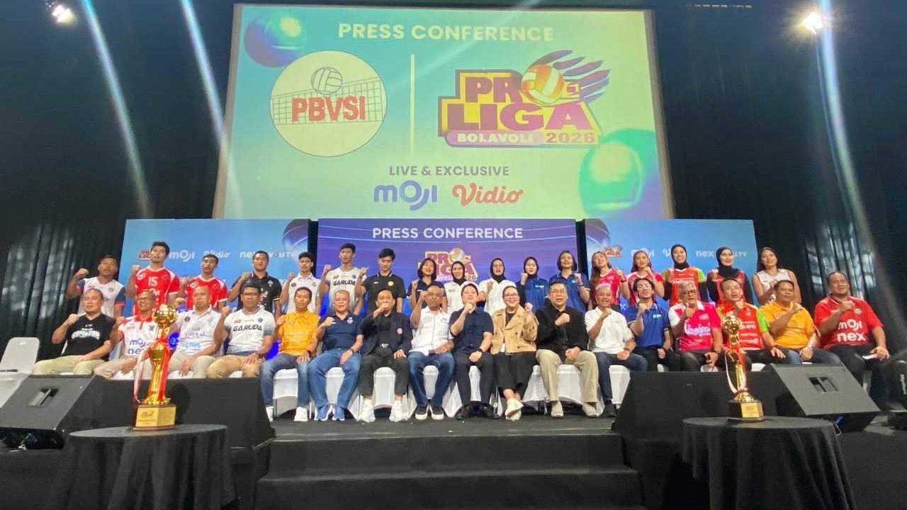 Proliga 2026 Tayang di MOJI: 12 Klub Terbaik, Format Baru, dan Musim Paling Kompetitif