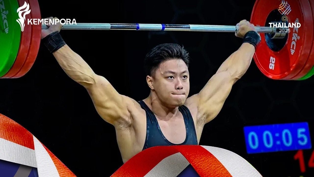 Lewat Rahmat Erwin Abdullah, Angkat Besi Indonesia Dulang Emas Lagi di SEA Games 2025 Lewat Rahmat Erwin Abdullah, Angkat Besi Indonesia Dulang Emas Lagi di SEA Games 2025
