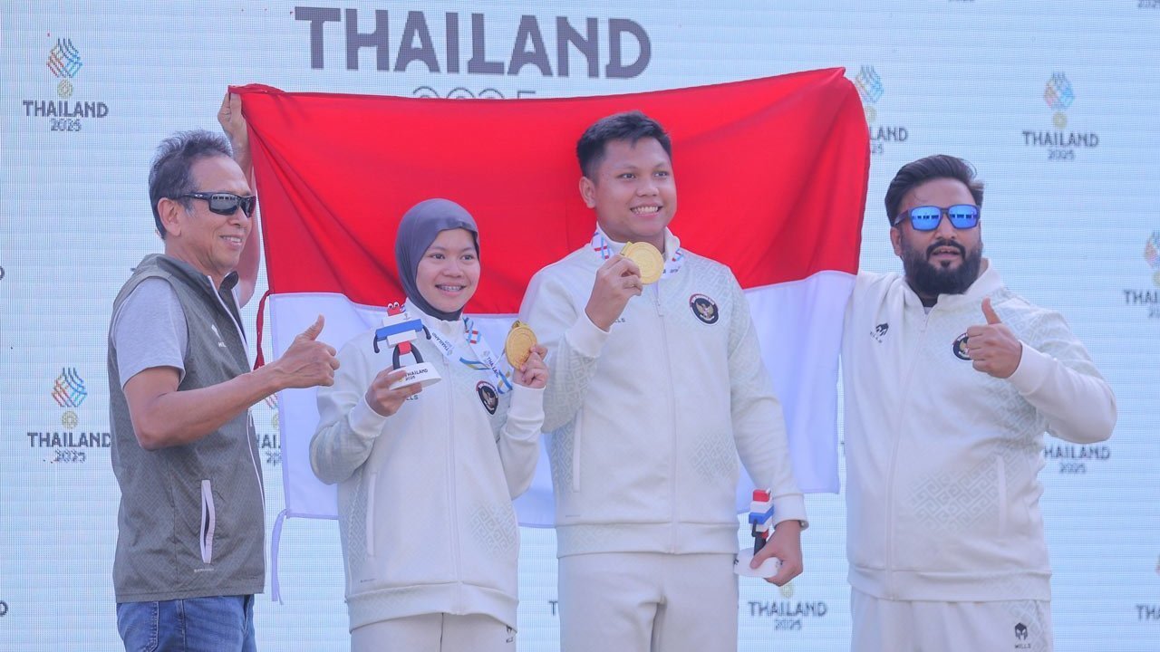 Iqbal Raia Prabowo/Arista Putri Darmoyo Dulang Medali Emas Menembak untuk Indonesia di SEA Games 2025 Iqbal Raia Prabowo/Arista Putri Darmoyo Dulang Medali Emas Menembak untuk Indonesia di SEA Games 2025