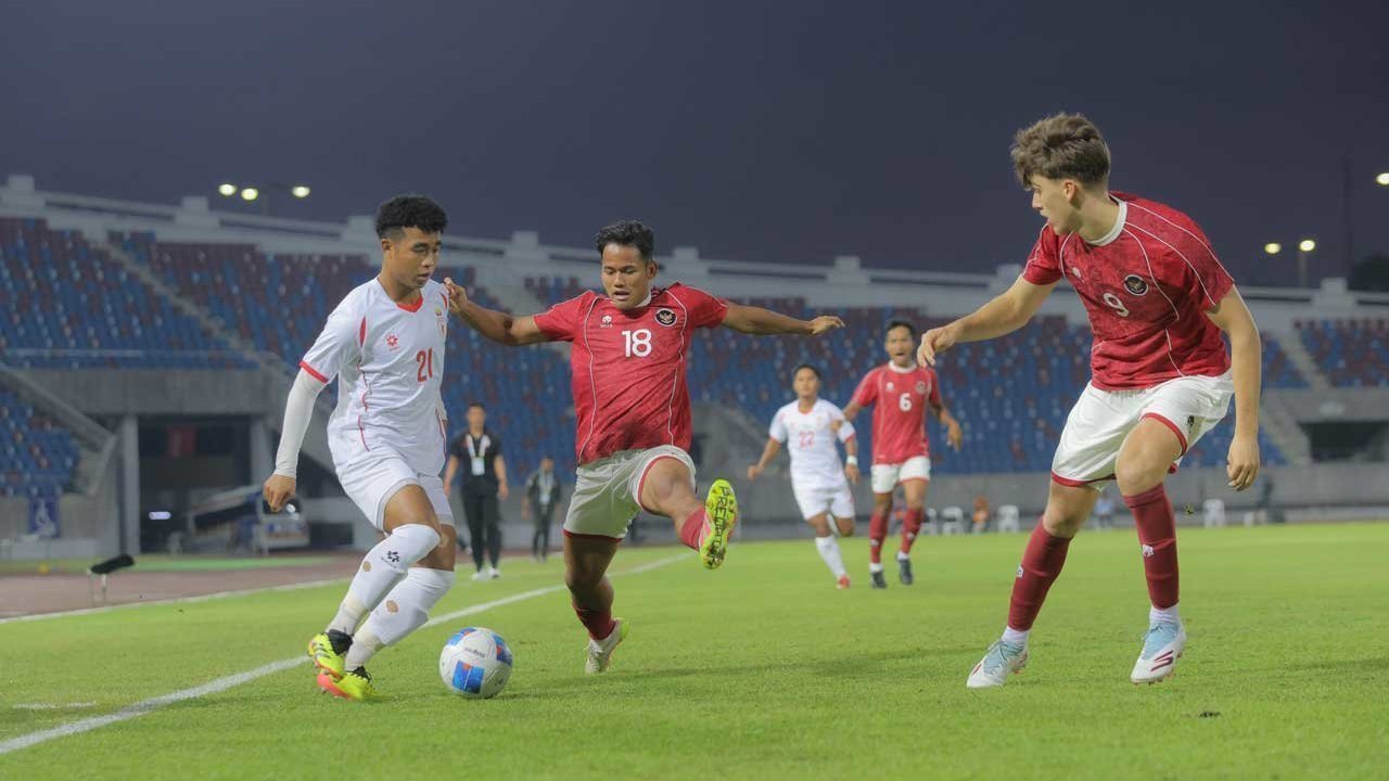 Hasil Timnas Indonesia U-22 vs Myanmar di Babak Pertama: Kebobolan Lebih Dulu, Garuda Muda Mampu Samakan Skor Hasil Timnas Indonesia U-22 vs Myanmar di Babak Pertama: Kebobolan Lebih Dulu, Garuda Muda Mampu Samakan Skor