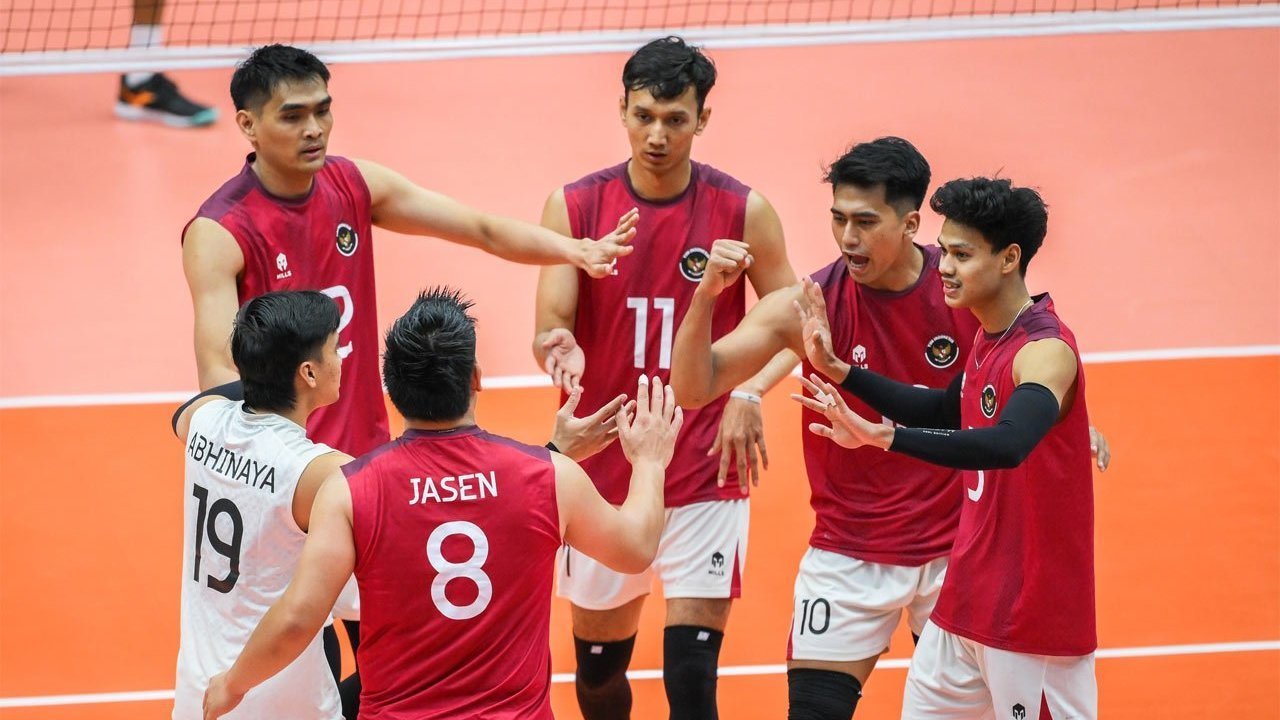 Hasil Voli SEA Games 2025: Timnas Voli Putra Indonesia ke Semifinal Usai Libas Filipina Hasil Voli SEA Games 2025: Timnas Voli Putra Indonesia ke Semifinal Usai Libas Filipina