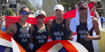 Mantap! Tim Triathlon Indonesia Sapu Bersih 3 Medali Emas Nomor Aquathlon Team Relay SEA Games 2025 Mantap! Tim Triathlon Indonesia Sapu Bersih 3 Medali Emas Nomor Aquathlon Team Relay SEA Games 2025