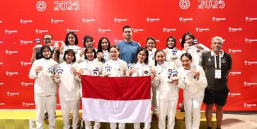 Hasil SEA Games 2025: Hajar Malaysia 26-16, Tim Polo Air Putri Indonesia Rebut Medali Perunggu