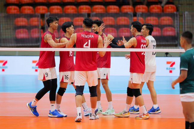 Hasil Timnas Voli Putra Indonesia di SEA Games 2025