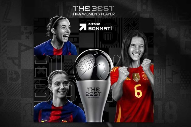 Aitana Bonmati, Pemain Putri Terbaik Aitana Bonmati, Pemain Putri Terbaik