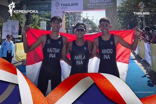 Juga Sabet Medali Emas di Sektor Putra Juga Sabet Medali Emas di Sektor Putra