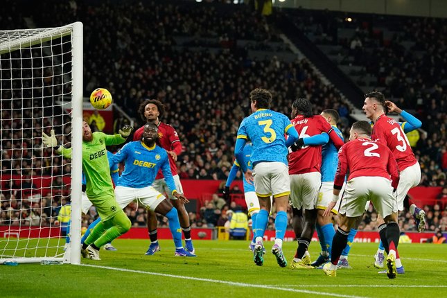 Joshua Zirkzee di laga Man Utd vs Wolves Joshua Zirkzee di laga Man Utd vs Wolves