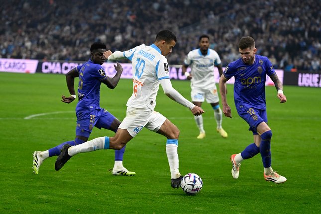 Babak Pertama Marseille vs AS Monaco