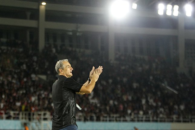 Milomir Seslija Sebut Persis Tidak Layak Degradasi Milomir Seslija. (c) dok.Ileague.id