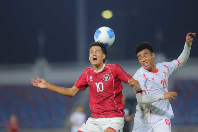 Babak Pertama Indonesia vs Myanmar Babak Pertama Indonesia vs Myanmar