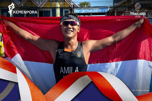 Rashif Amila Yaqin Raih 3 Emas, 1 Perak, dan 1 Perunggu Rashif Amila Yaqin Raih 3 Emas, 1 Perak, dan 1 Perunggu