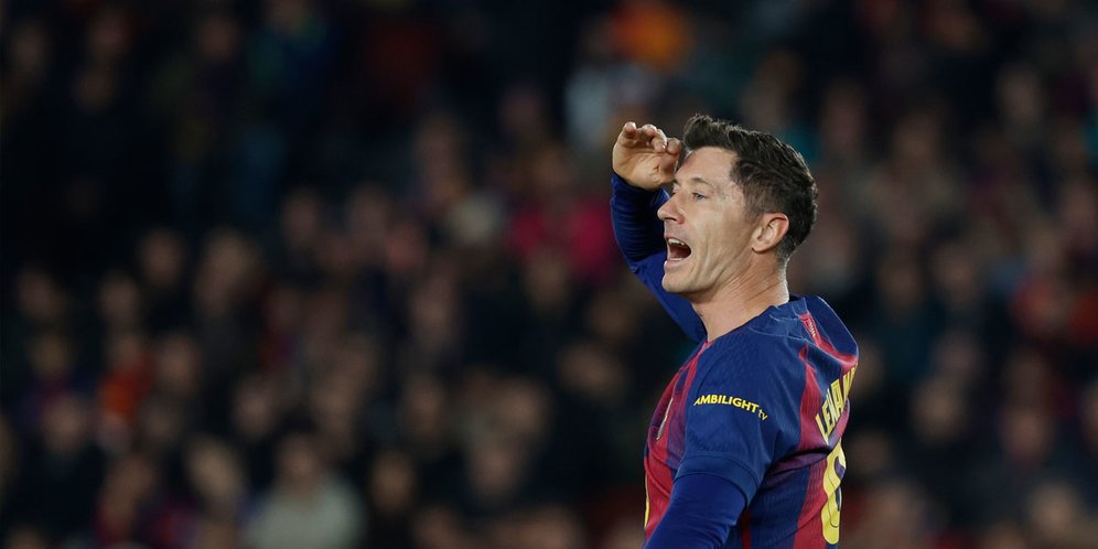 Cetak Gol Penentu Kemenangan, Robert Lewandowski Samai Rekor Legenda Barcelona!