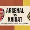 Prediksi Arsenal vs Kairat 29 Januari 2026