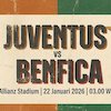 Tempat Menonton Juventus vs Benfica 22 Januari 2026, Streaming UCL di Vidio