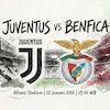 Siaran Langsung Liga Champions: Juventus vs Benfica, Kick Off Jam 03.00 WIB
