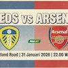 Prediksi Leeds United vs Arsenal 31 Januari 2026