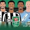 Jadwal Siaran Langsung Newcastle vs Man City Leg 1 Semifinal Carabao Cup 2026