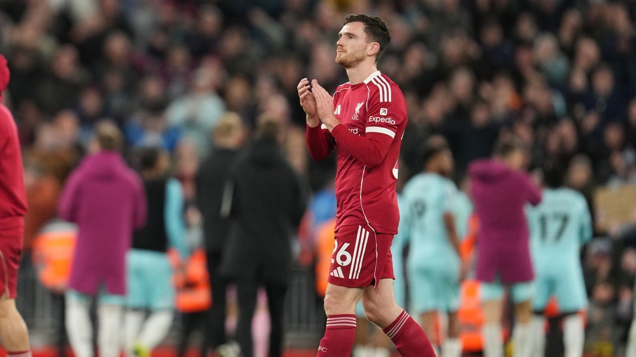 Meski Tidak Direstui Arne Slot, Tottenham Terus Kebut Transfer Andy Robertson Meski Tidak Direstui Arne Slot, Tottenham Terus Kebut Transfer Andy Robertson