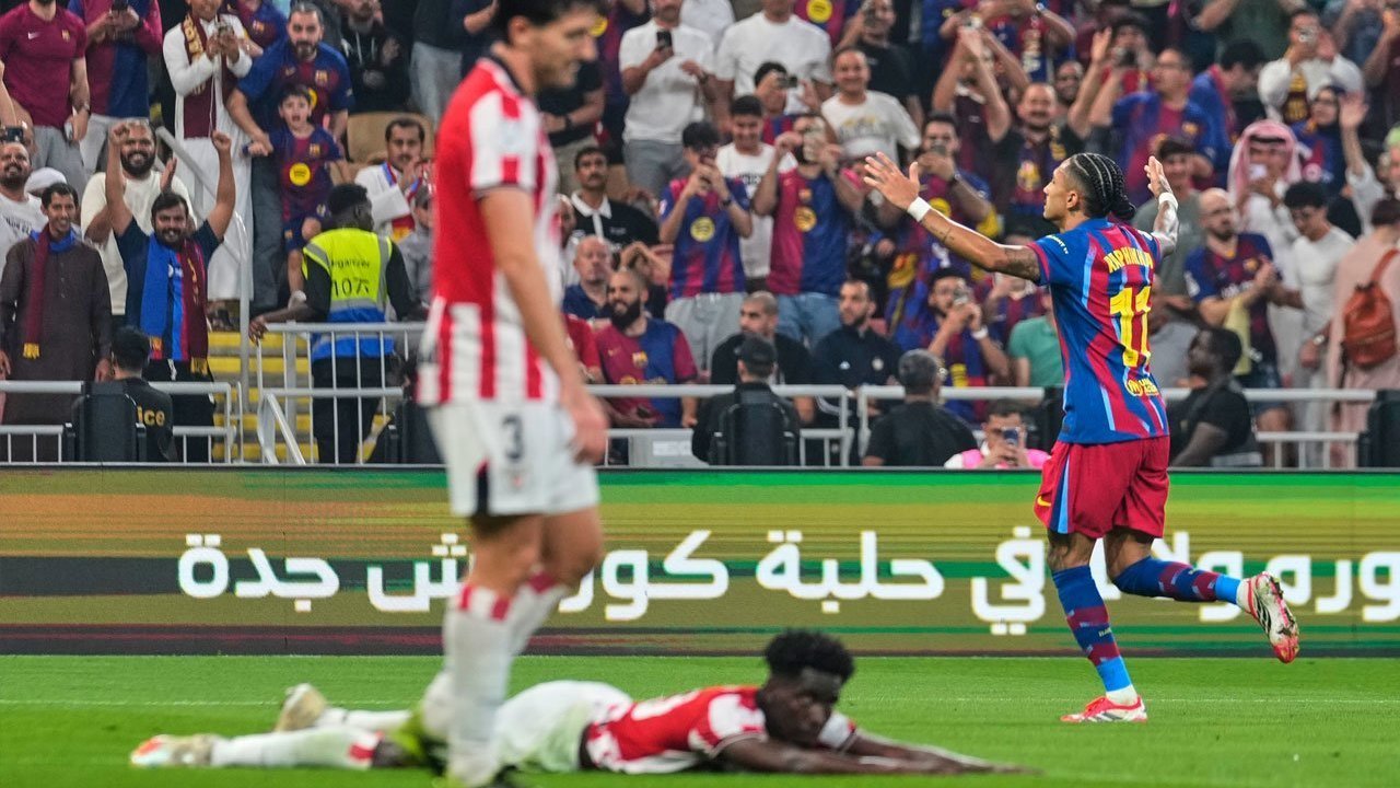 Man of the Match Barcelona vs Athletic Club: Raphinha Man of the Match Barcelona vs Athletic Club: Raphinha