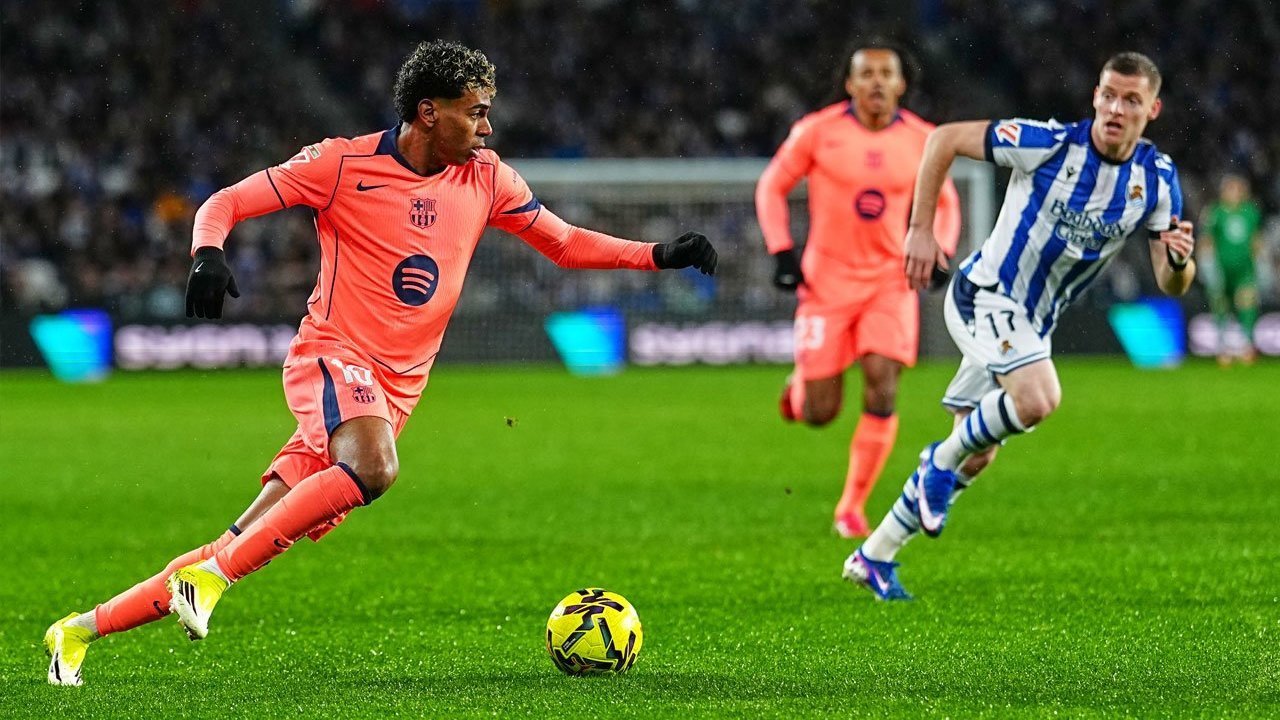 Man of the Match Real Sociedad vs Barcelona: Lamine Yamal