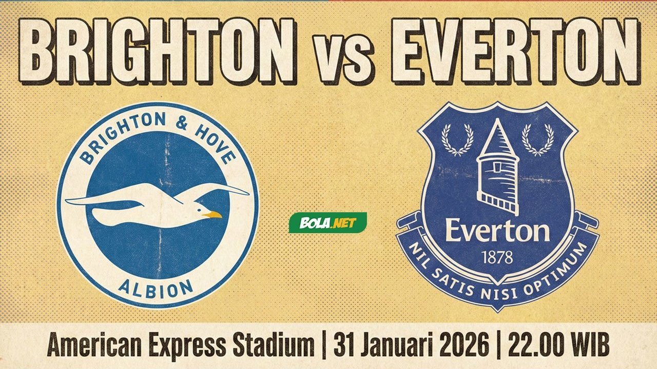 Prediksi Brighton vs Everton 31 Januari 2026