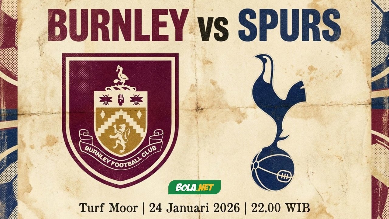 Prediksi Burnley vs Tottenham 24 Januari 2026
