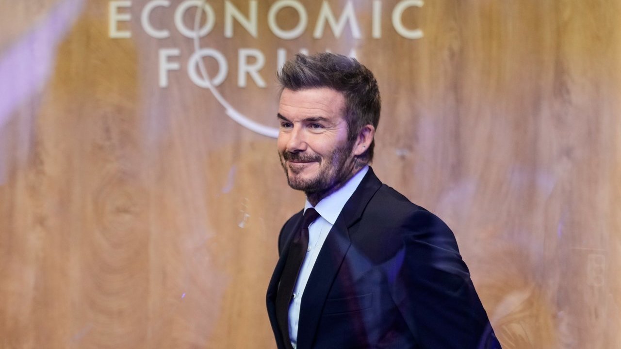 David Beckham Ejek Anaknya Usai Man United Tumbangkan Arsenal 3-2 di Emirates