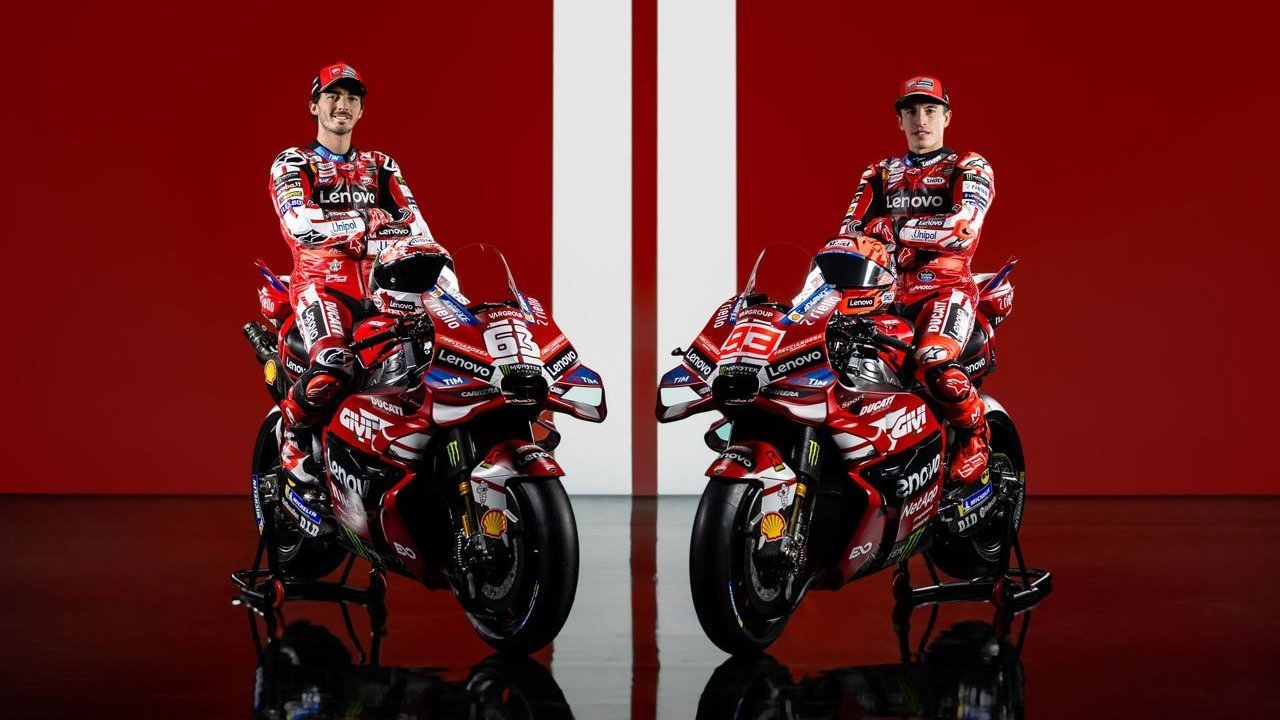 Rayakan Ultah Ducati Ke-100, Ini 6 Potret Livery Retro Ducati Lenovo Team di MotoGP 2026