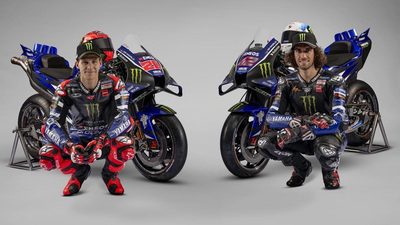 Resmi Pakai Mesin V4 untuk Pertama Kali, Ini 6 Potret Livery Monster Energy Yamaha di MotoGP 2026