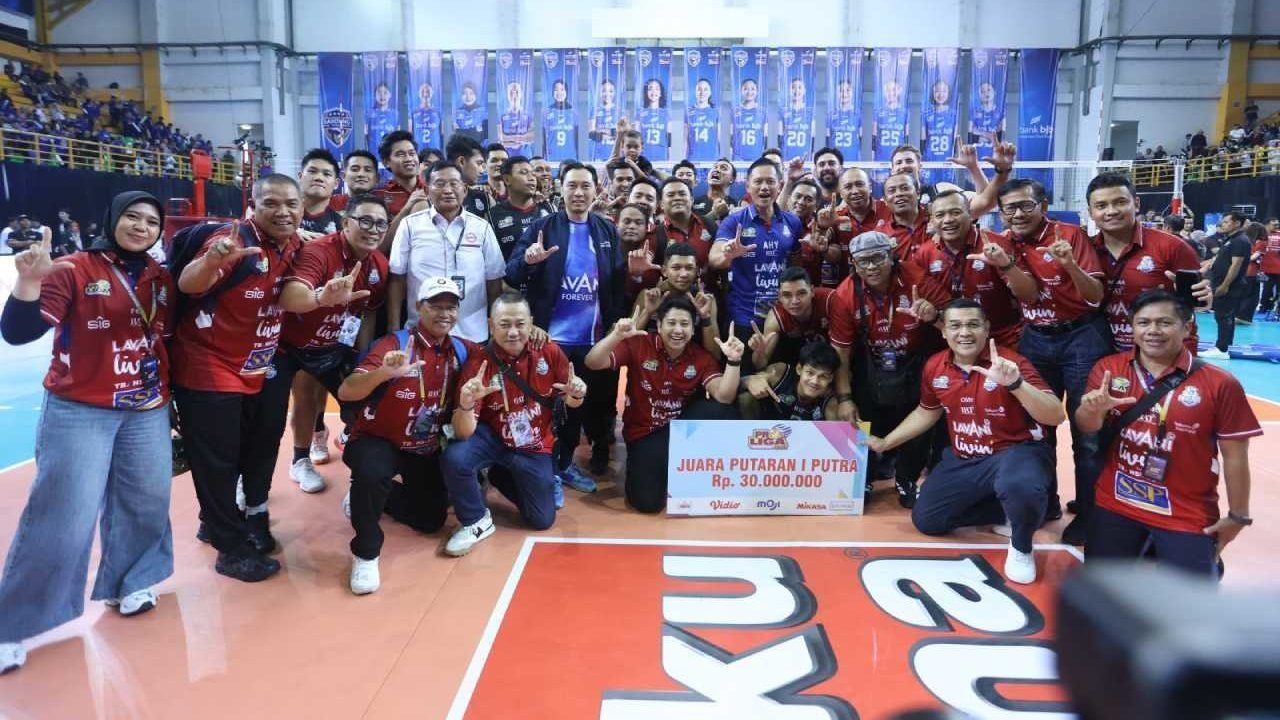 Proliga 2026: Jakarta LavAni Livin Transmedia Tutup Seri Bandung dengan Gelar Juara Putaran Pertama