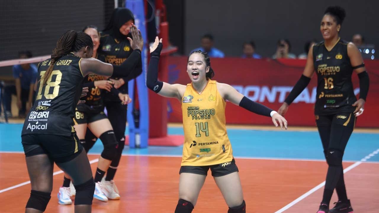 Sapu Bersih Seri Pontianak: Jakarta Popsivo Polwan Kian Menakutkan Usai Tumbangkan BJB Tandamata Sapu Bersih Seri Pontianak: Jakarta Popsivo Polwan Kian Menakutkan Usai Tumbangkan BJB Tandamata