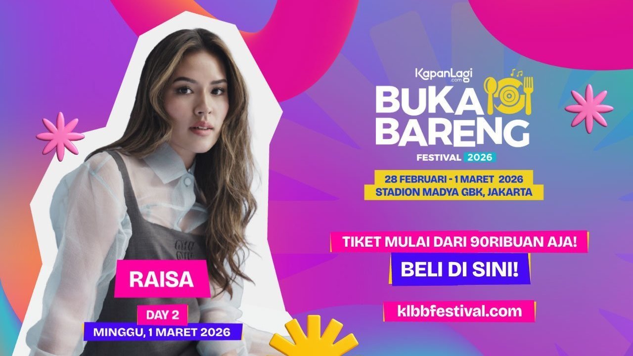 Panduan Membeli Tiket KLBB Festival 2026, Jangan Sampai Nyesel Nggak Nonton Raisa!