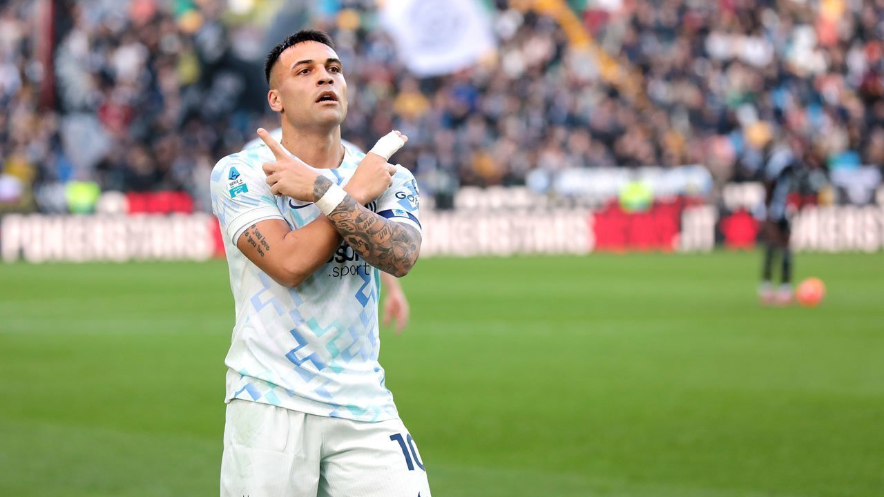 Hasil Udinese vs Inter: Gol Lautaro Martinez Bawa Nerrazurri Petik Poin Penuh