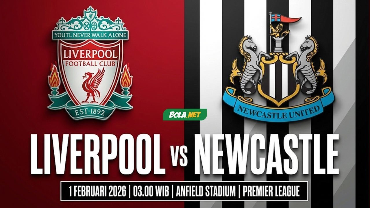 Tempat Menonton Liverpool vs Newcastle, Tayang di Mana?