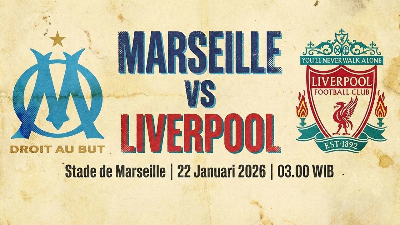 Tempat Menonton Marseille vs Liverpool: Cek Jadwal TV dan Link Streaming Liga Champions