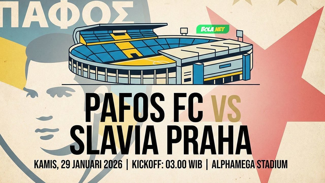 Prediksi Pafos vs Slavia Praha 29 Januari 2026 Prediksi Pafos vs Slavia Praha 29 Januari 2026