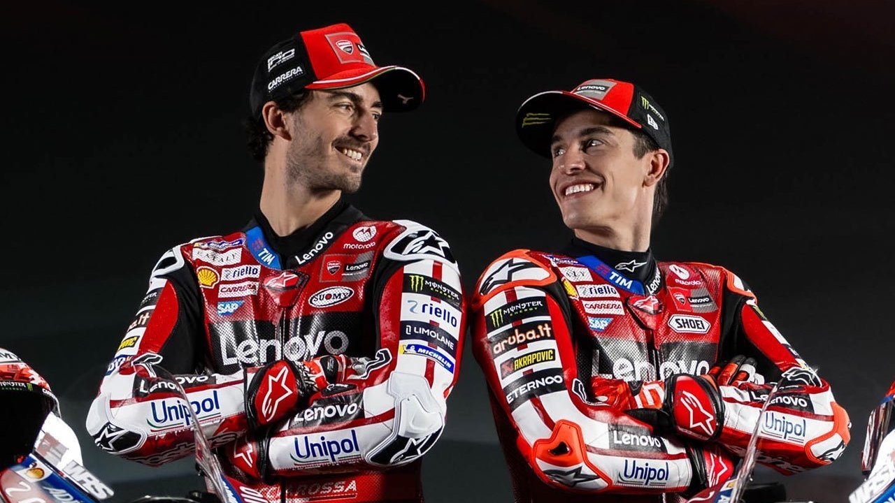 Ducati Beber Cara Marc Marquez 'Lindungi' Pecco Bagnaia Saat Hadapi Beratnya MotoGP 2025