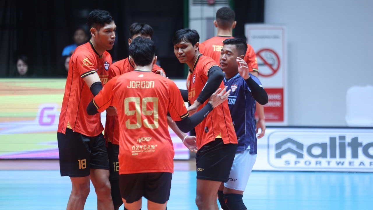 Proliga 2026: Surabaya Samator Kalahkan Garuda Jaya Tiga Set Langsung di GOR Tri Dharma Proliga 2026: Surabaya Samator Kalahkan Garuda Jaya Tiga Set Langsung di GOR Tri Dharma