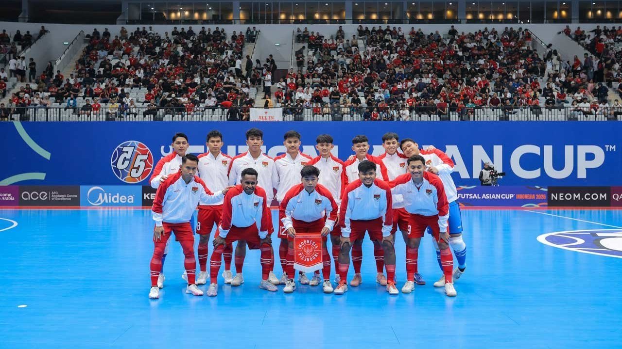 Hasil AFC Futsal Cup 2025: Menang Lawan Kirgistan, Timnas Indonesia Lolos Babak 8 Besar Hasil AFC Futsal Cup 2025: Menang Lawan Kirgistan, Timnas Indonesia Lolos Babak 8 Besar