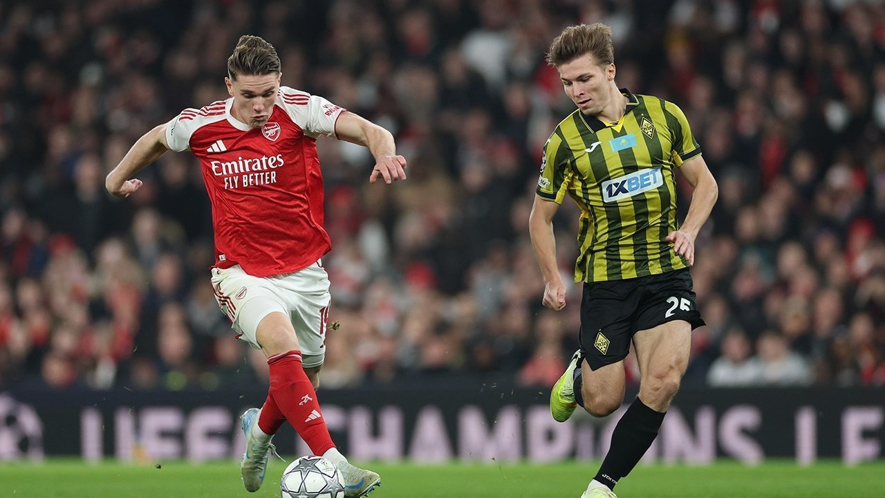 Hasil Arsenal vs Kairat: Start Kilat, The Gunners Sempurnakan Fase Liga