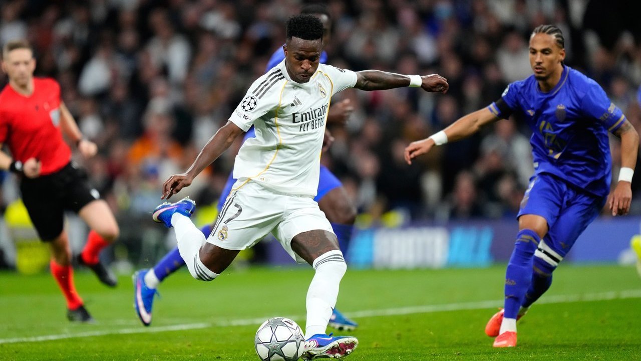 Man of the Match Real Madrid vs Monaco: Vinicius Junior