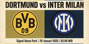Prediksi Dortmund vs Inter 29 Januari 2026