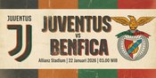 Tempat Menonton Juventus vs Benfica 22 Januari 2026, Streaming UCL di Vidio