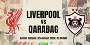 Prediksi Liverpool vs Qarabag FK 29 Januari 2026