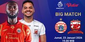 Link Live Streaming BRI Super League 2025/26: Persija Jakarta vs Madura United di Vidio