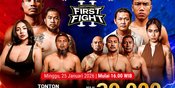 Saksikan Pay Per View First Fight Volume 2 di Vidio, 25 Januari 2026