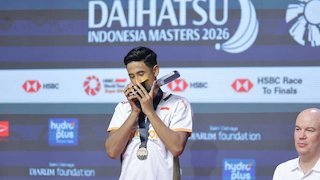 Alwi Farhan Juara Indonesia Masters 2026 Lewat Laga Final yang Singkat Alwi Farhan Juara Indonesia Masters 2026 Lewat Laga Final yang Singkat