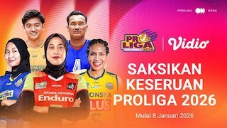 Segera Tayang, Jadwal Live Streaming Proliga 2026 Eksklusif di Vidio Segera Tayang, Jadwal Live Streaming Proliga 2026 Eksklusif di Vidio